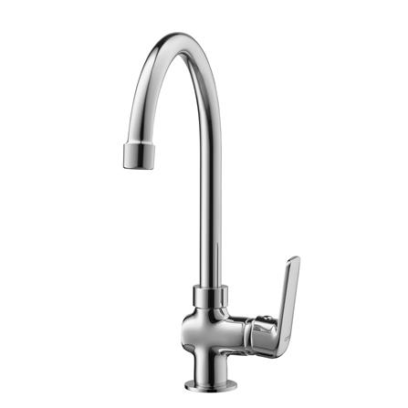 ก๊อกซิงค์เดี่ยวเคาน์เตอร์ COTTO CT1254A(HM) สีโครม_1