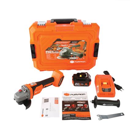 เครื่องเจียร์ไร้สาย (พร้อมแบตเตอรี่) PUMPKIN INF-4AGB-401K 50381 P20 20 โวลต์_7