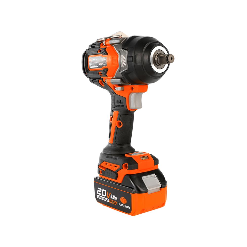 บล็อกกระแทกไร้สาย (พร้อมแบตเตอรี่) PUMPKIN BL INF-12IWCB8-501K 50293 1/2 นิ้ว 20 โวลต์