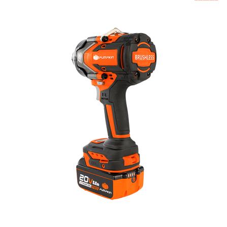 บล็อกกระแทกไร้สาย (พร้อมแบตเตอรี่) PUMPKIN BL INF-12IWCB8-501K 50293 1/2 นิ้ว 20 โวลต์_4