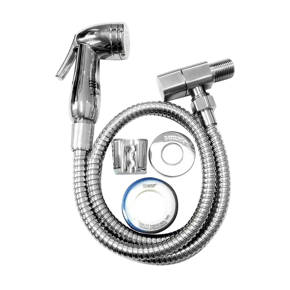 สายฉีดชำระครบชุด WSP SRV-43C สีโครม