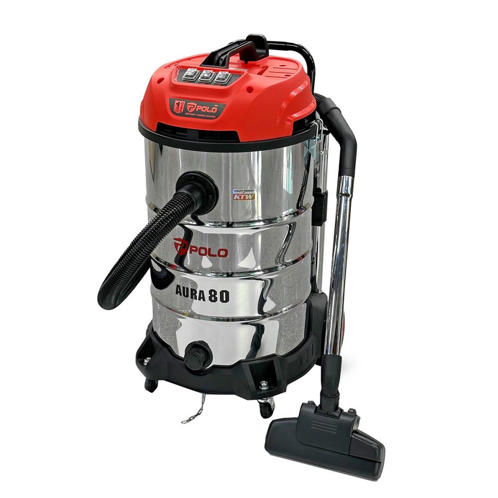 เครื่องดูดฝุ่นเปียกและแห้ง POLO AURA-80