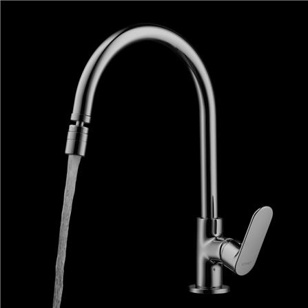 ก๊อกซิงค์เดี่ยวเคาน์เตอร์ COTTO CT1255A(HM) สีโครม_3