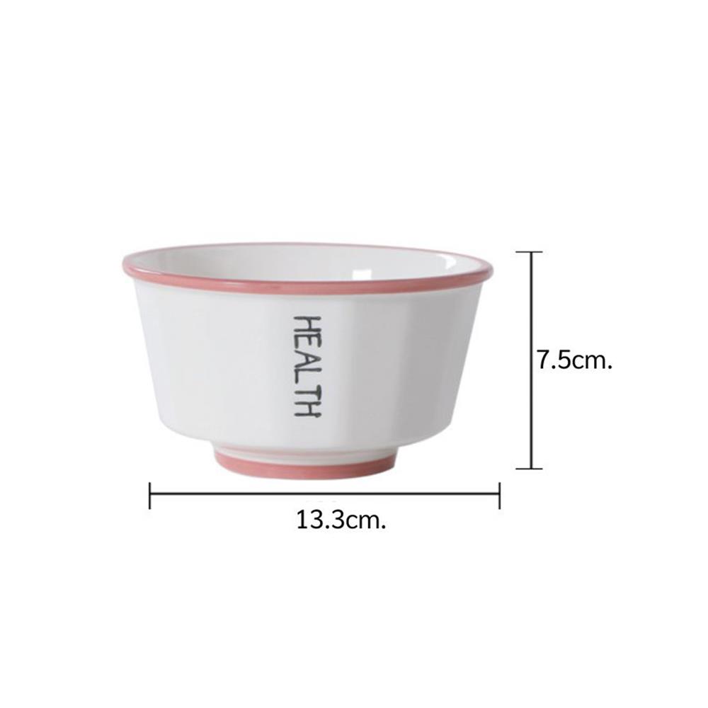 ชาม PORCELAIN 5 นิ้ว KECH HAPPY PINK