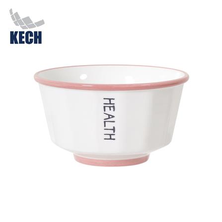 ชาม PORCELAIN 5 นิ้ว KECH HAPPY PINK_0