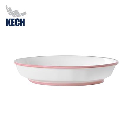 จานบัว PORCELAIN 7 นิ้ว KECH HAPPY PINK_0