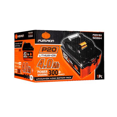 แบตเตอรี่ PUMPKIN P20 20 โวลต์ 4.0 แอมป์_6