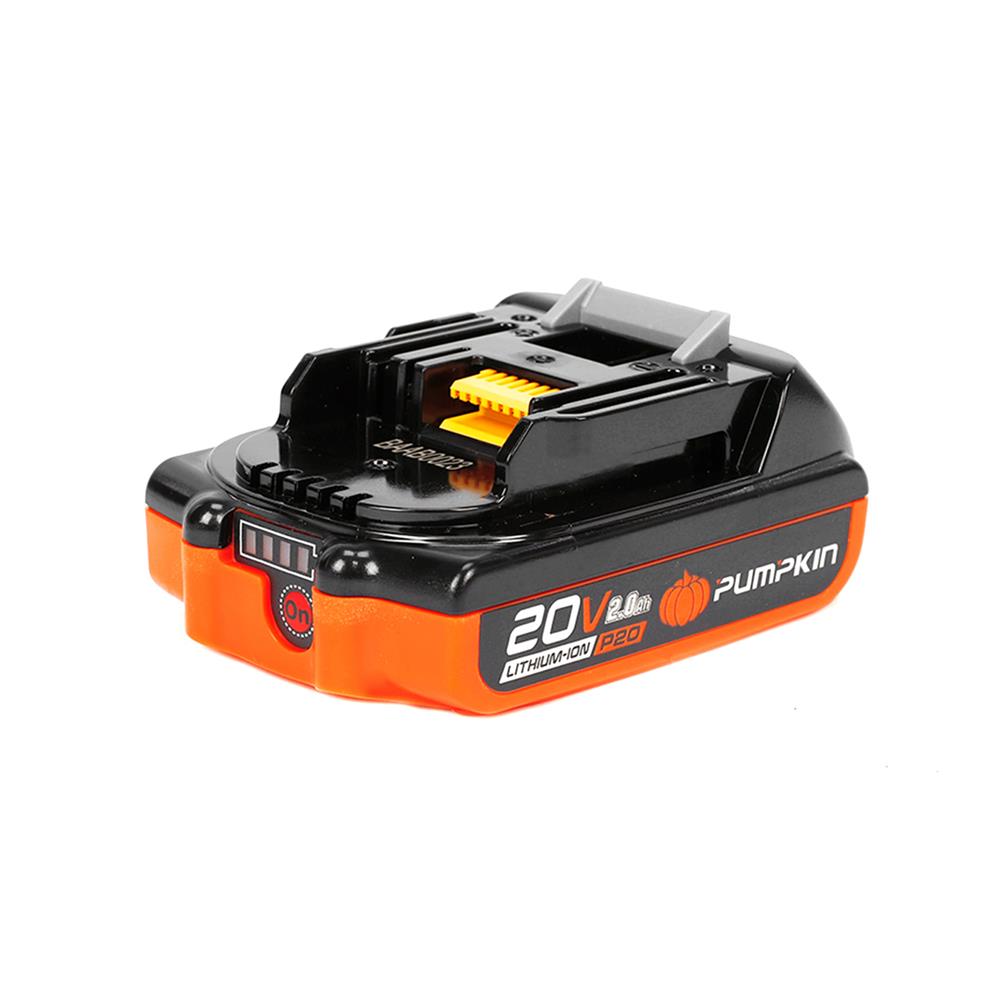 แบตเตอรี่ PUMPKIN P20 20 โวลต์ 2.0 แอมป์