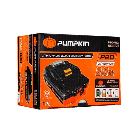 แบตเตอรี่ PUMPKIN P20 20 โวลต์ 2.0 แอมป์_6