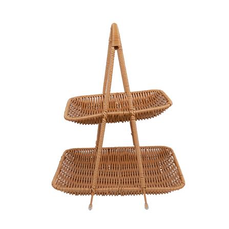 ชั้นตะกร้าหวายเทียม 2 ชั้น KECH_2