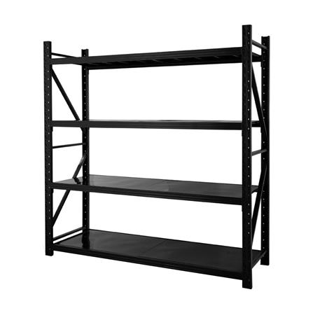 ชั้นเหล็ก 4 ชั้น C METAL 200X150X60 ซม. สีดำ