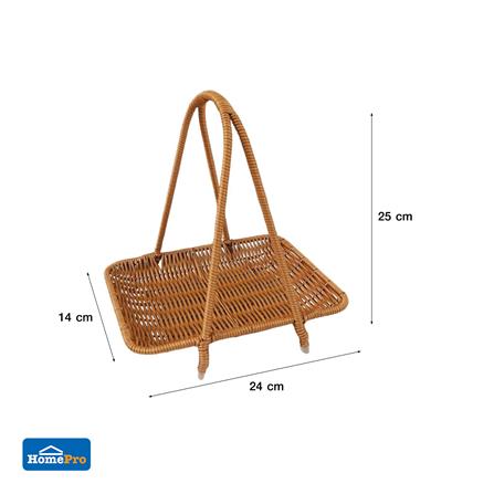 ชั้นตะกร้าหวายเทียม 1 ชั้น KECH_7