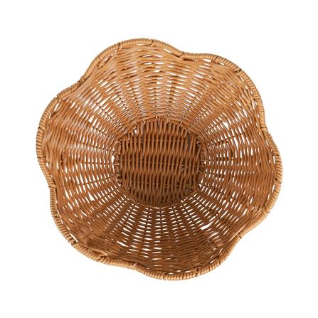 ตะกร้าหวายเทียมทรงกลีบดอกไม้ KECH SIZE L 27x10 ซม._2