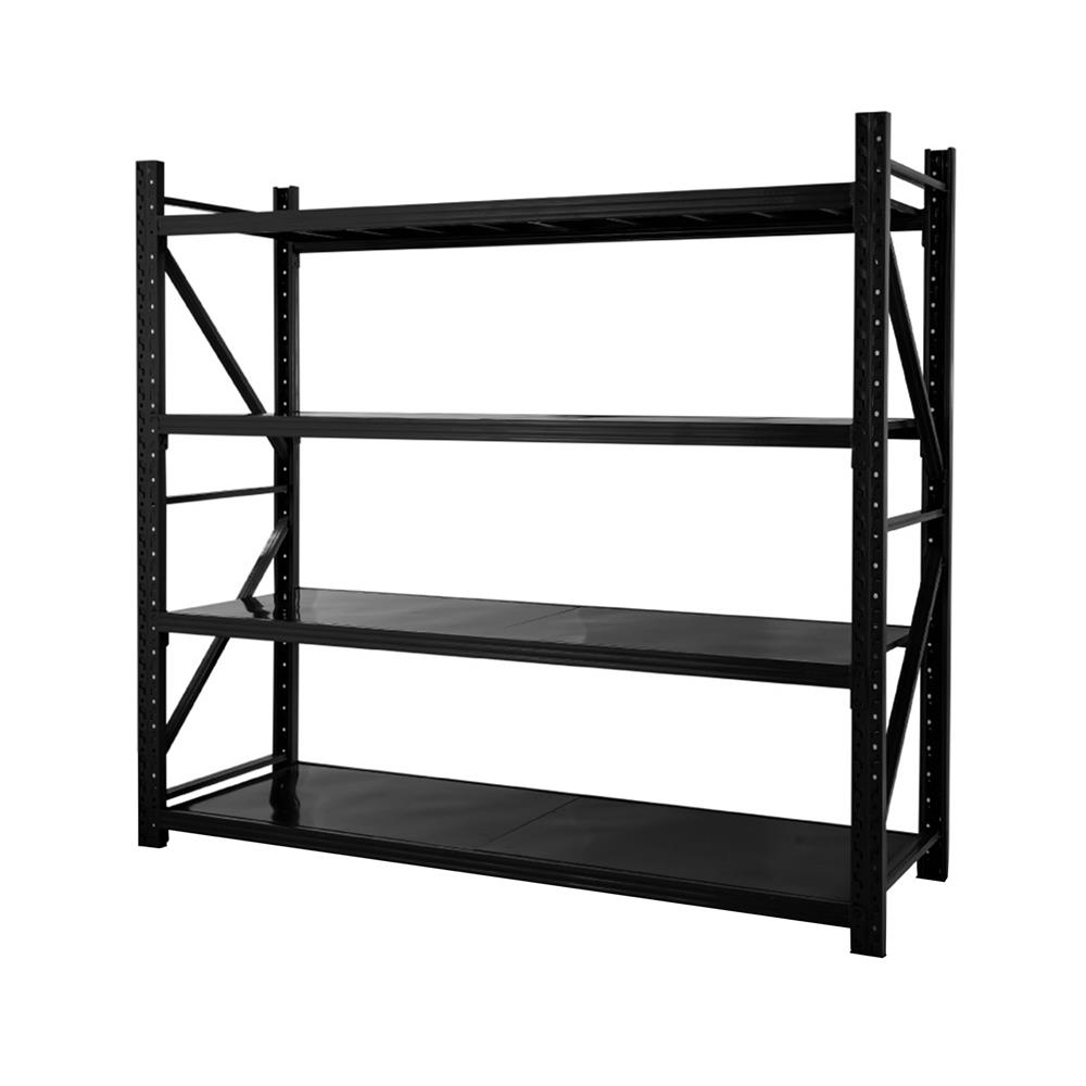 ชั้นเหล็ก 4 ชั้น C METAL 200X200X60 ซม. สีดำ