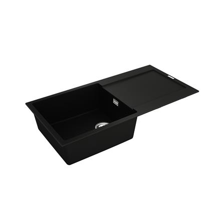 ซิงค์ฝัง 1 หลุม 1 ที่พัก TEKA LOTUS 60 L-TG 1B1D สีดำ_2