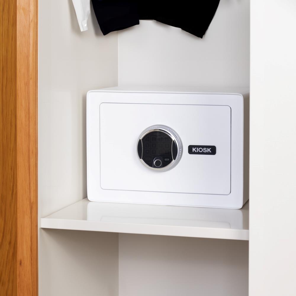 ตู้นิรภัย FINGERPRINT KIOSK SA-151-HSE สีขาว