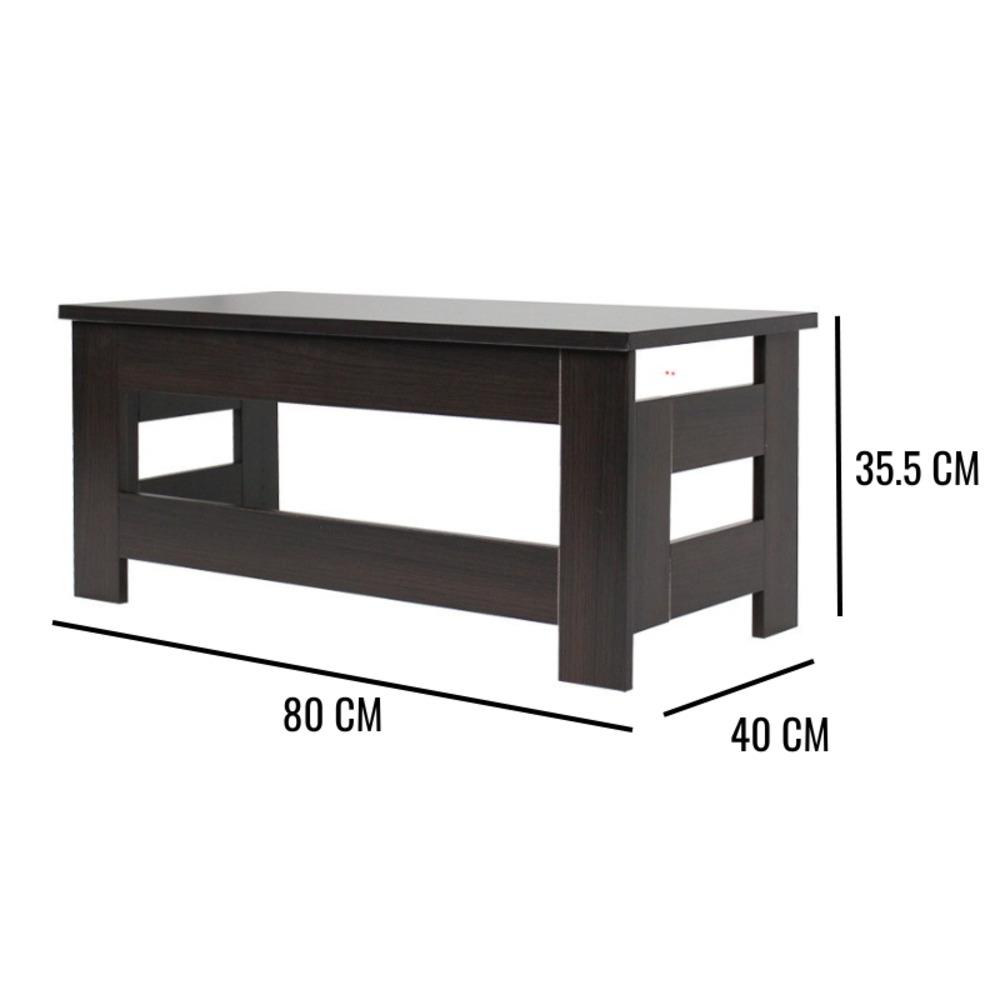 โต๊ะกลาง LUVORA FLEXI LVR0030 สีน้ำตาลเข้ม