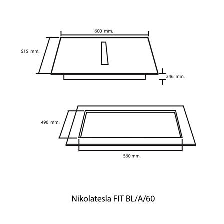 เตาฝังอินดักชั่น ELICA NIKOLATESLAFIT BL/A/60 60 ซม._2