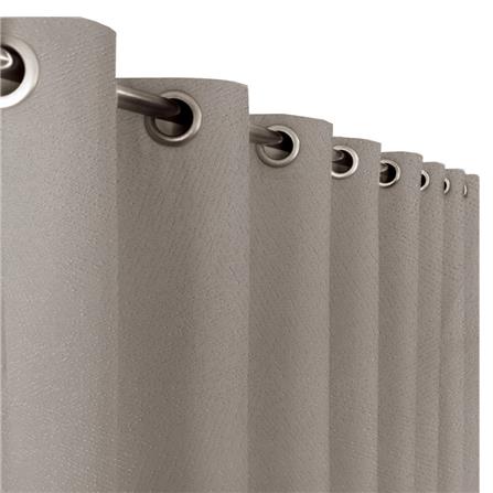 ผ้าม่าน EYELET BENETTA ALYSIA UV 280X220 ซม. สีครีม_2