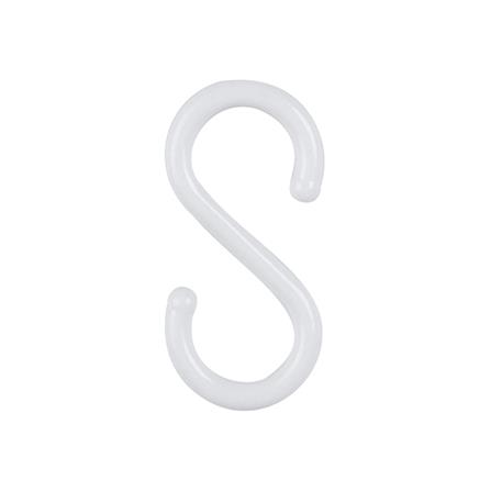 ขอแขวนทรงตัวเอส PLIM XY-0510 SIZE S สีขาว แพ็ก 9 ชิ้น_2