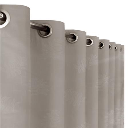 ผ้าม่าน EYELET BENETTA CHAREE UV 280X160 ซม. สีครีม_1