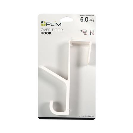 ขอแขวนเกี่ยวประตูอเนกประสงค์ PLIM XY-0516 สีขาว_2