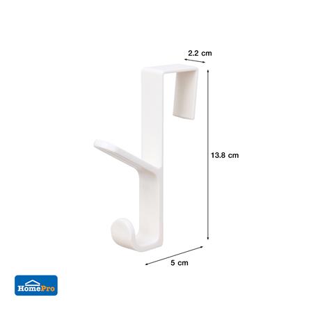 ขอแขวนเกี่ยวประตูอเนกประสงค์ PLIM XY-0516 สีขาว_4