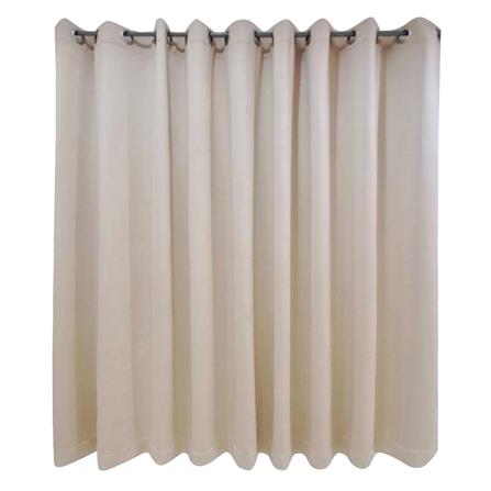 ผ้าม่าน EYELET HOME LIVING STYLE MONOL UV 310X160 ซม. สีครีม_0