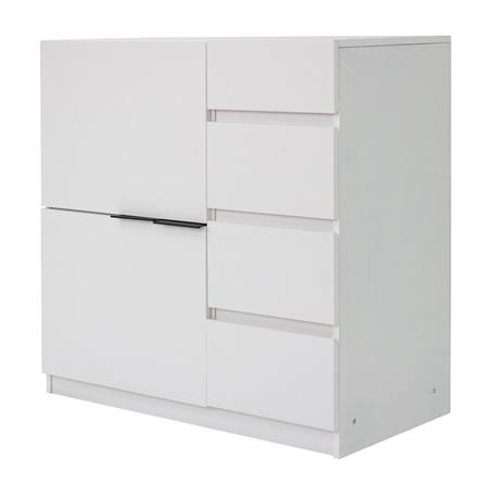 ตู้บานผสม LUVORA KOMMODE LVR0036 สีขาว