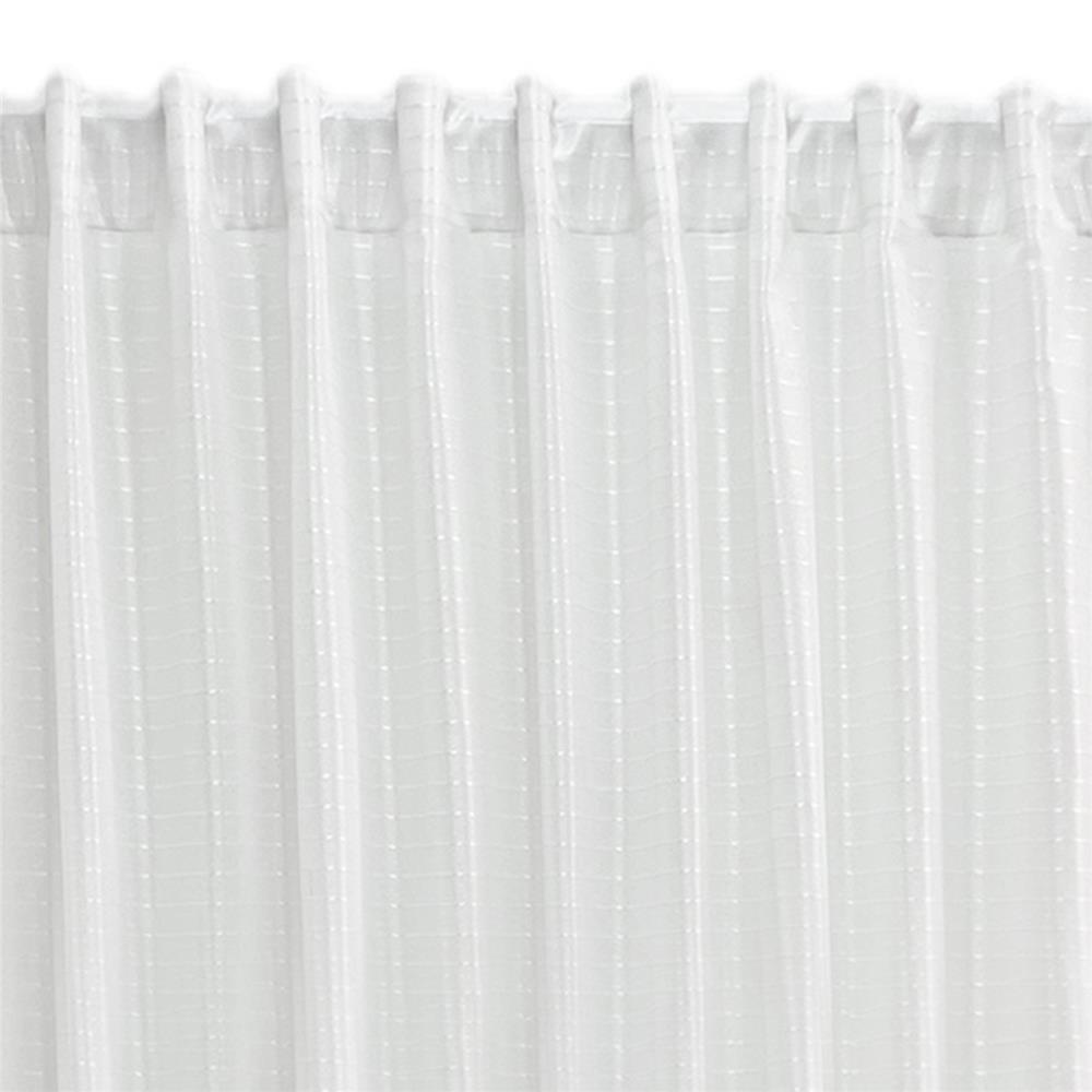 ผ้าม่านโปร่งซ่อนหู HOME LIVING STYLE SHIRO 160X220 ซม. สีขาว