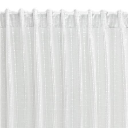 ผ้าม่านโปร่งซ่อนหู HOME LIVING STYLE SHIRO 160X220 ซม. สีขาว_1