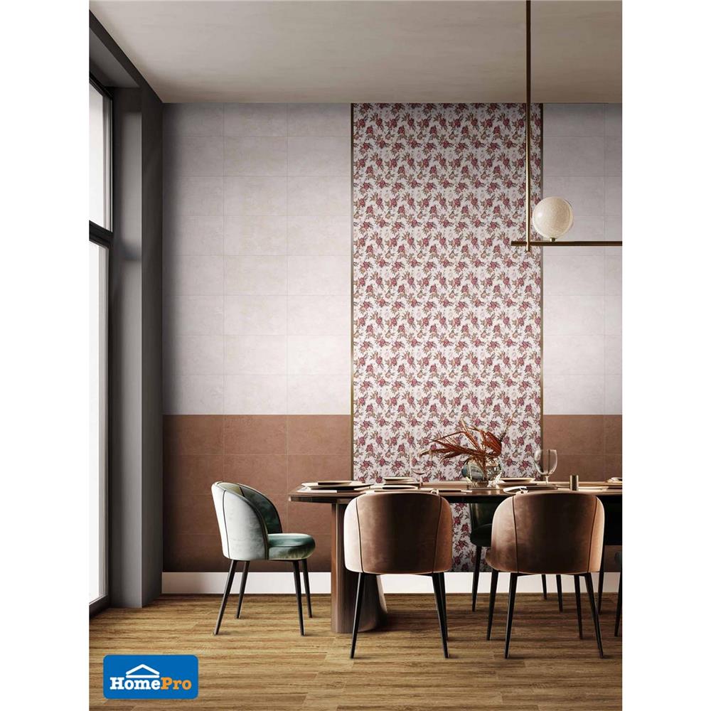 กระเบื้องผนัง 25x40 ซม. TARA เฮร่า โรส เบจ A 1 ตร.ม.