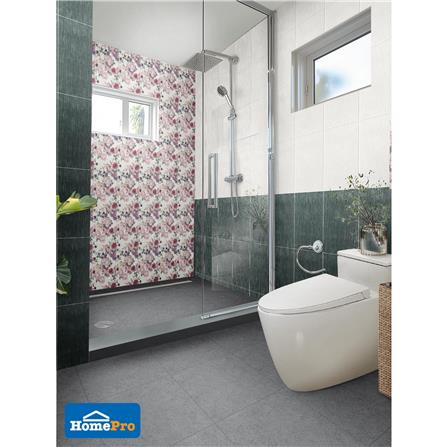 กระเบื้องผนัง 25x40 ซม. TARA โรส ฟลาเวอร์ กลาง พิงค์ A 1 ตร.ม._3