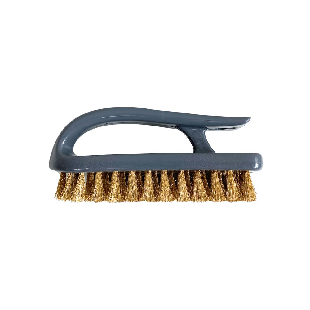 แปรงขัดพื้นทองเหลืองด้ามสั้น POLY-BRITE