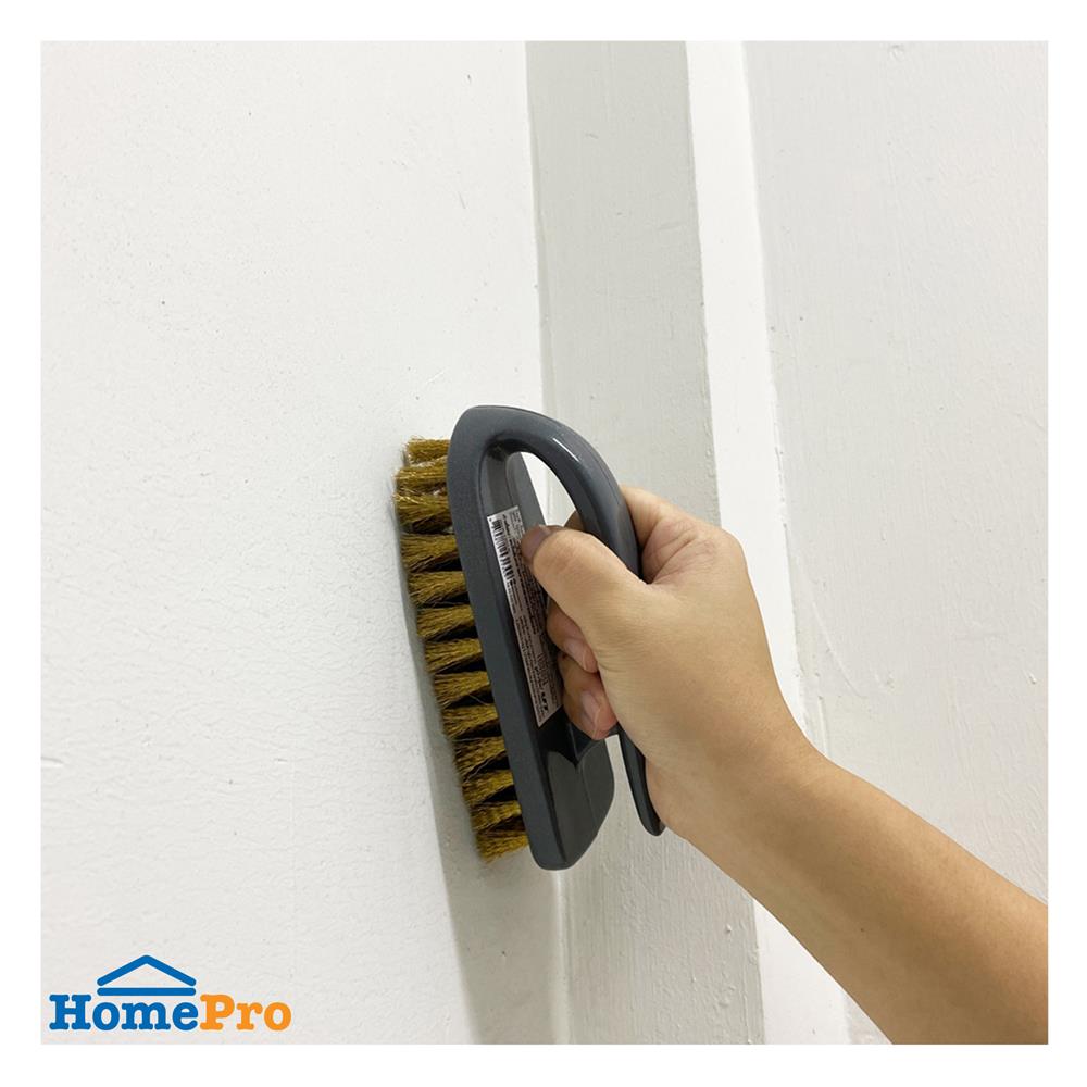 แปรงขัดพื้นทองเหลืองด้ามสั้น POLY-BRITE