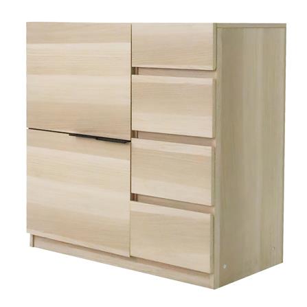 ตู้บานผสม LUVORA KOMMODE LVR0044 สีโอ๊ค