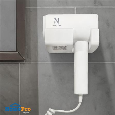 ไดร์เป่าผม NIKITO BA04 1400 วัตต์ สีขาว_6