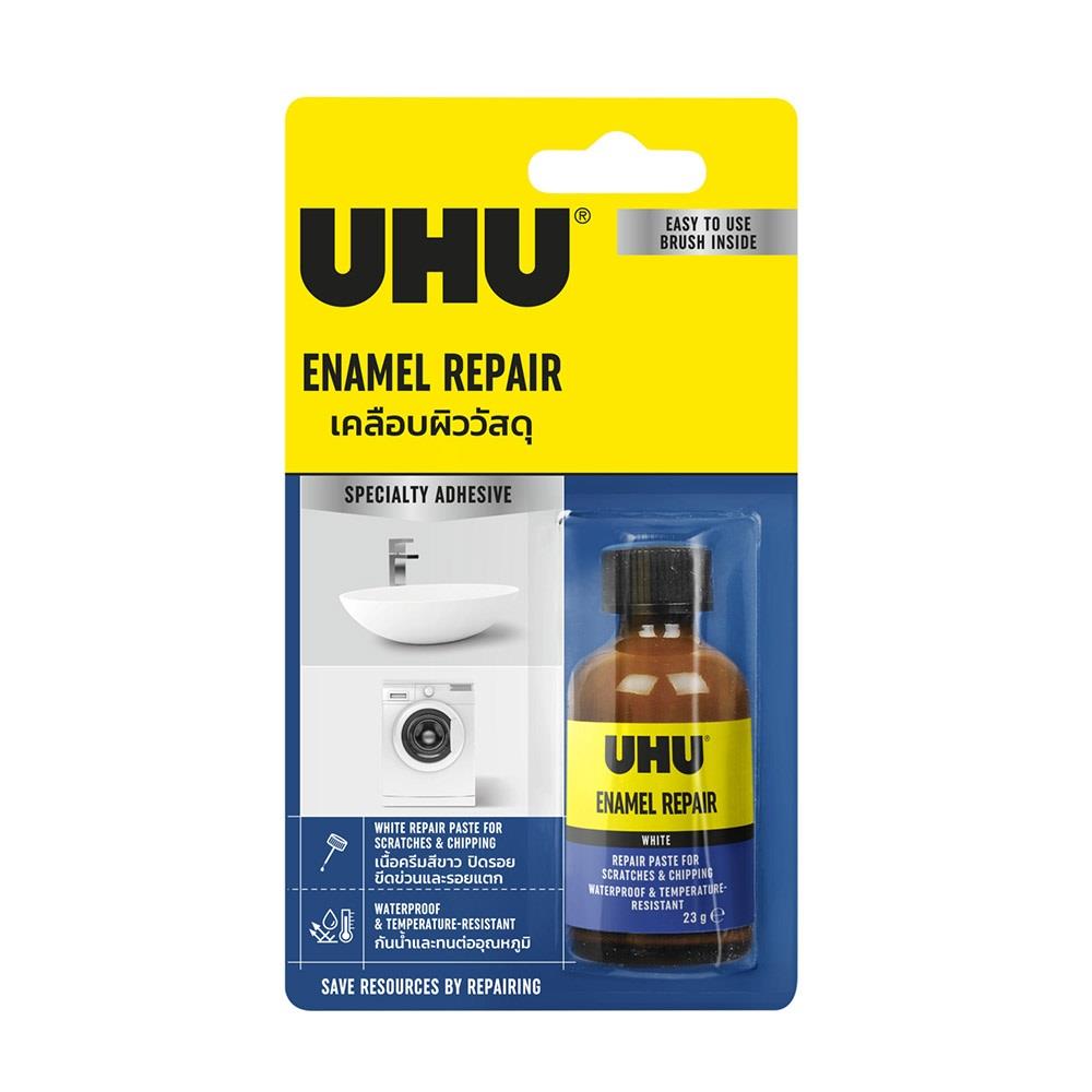 น้ำยาเคลือบผิว UHU ENAMEL REPAIR 23 ก. สีขาว_0