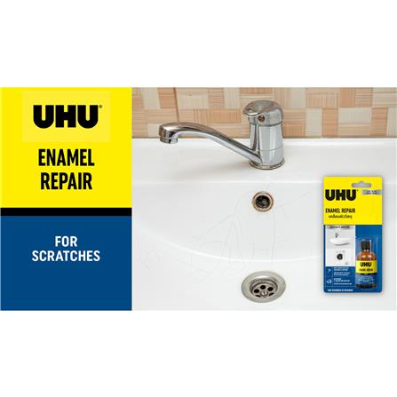 น้ำยาเคลือบผิว UHU ENAMEL REPAIR 23 ก. สีขาว_5
