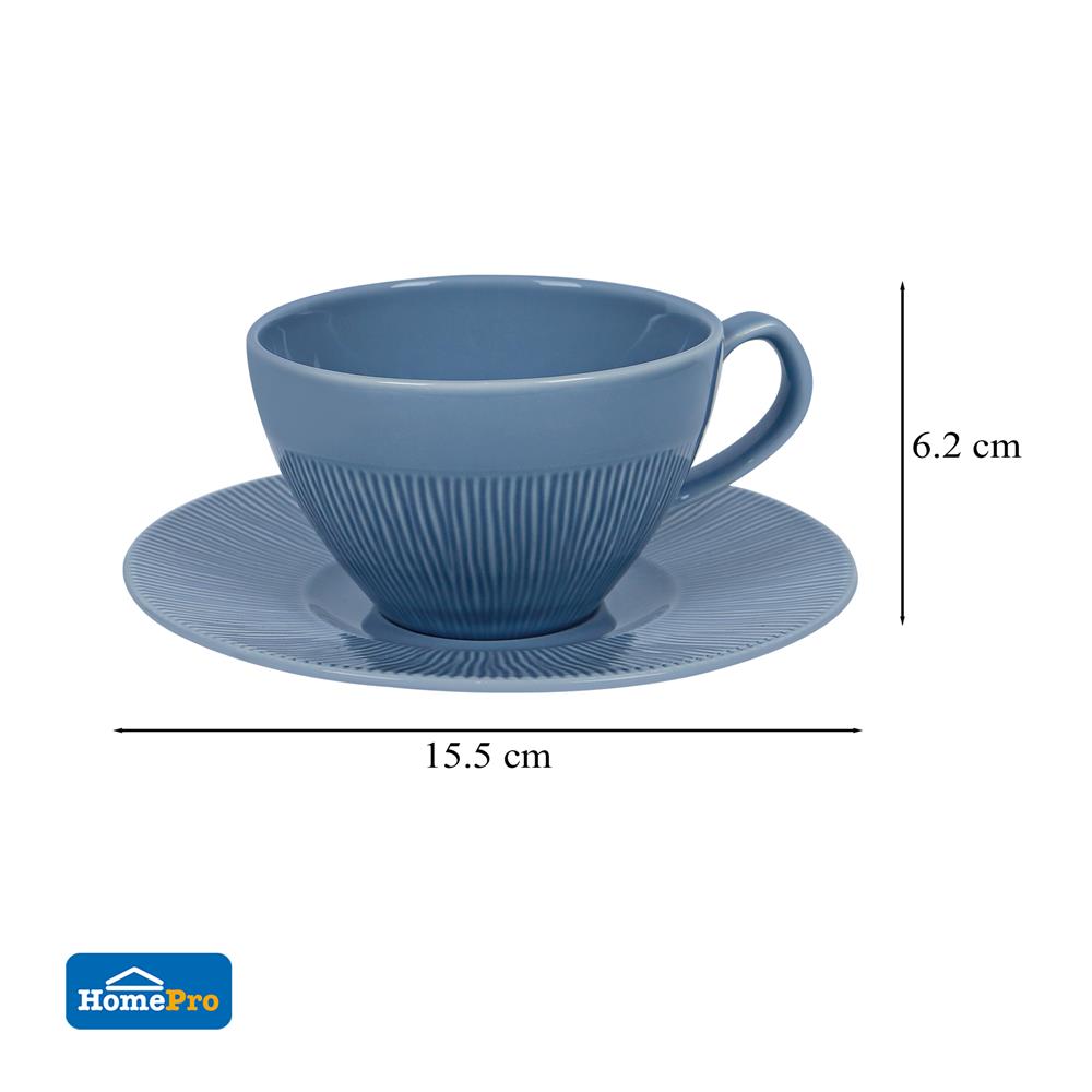 ชุดถ้วยกาแฟ FINE PORCELAIN 220 มล. KECH NEO SILK BABY DENIM