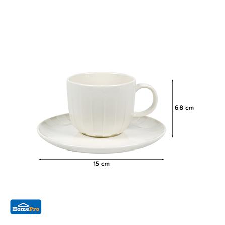 ชุดถ้วยกาแฟ FINE PORCELAIN 220 มล. KECH ABSOLUTE_6