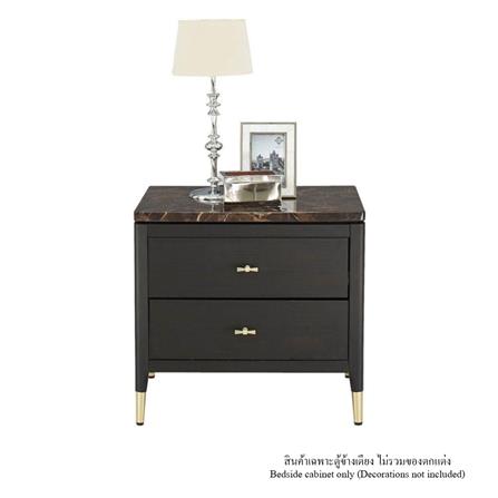 ตู้ข้างเตียง SB FURNITURE MICHALA 19122210 60 ซม. สีไม้เข้ม_1