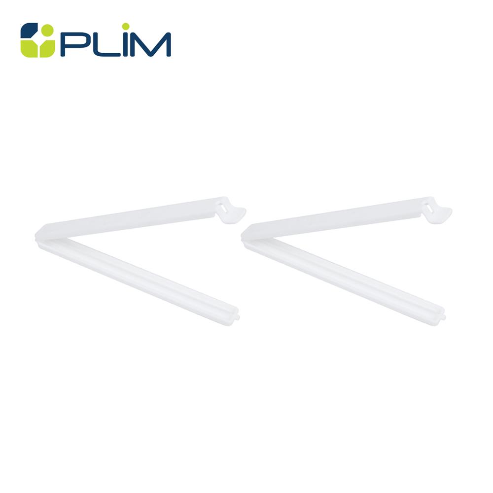 ที่หนีบปากถุง 18 ซม. PLIM XY-0114 สีขาว แพ็ก 2 ชิ้น