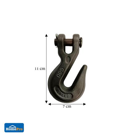 ตะขอสับโซ่ DEXZON G80 3/8 นิ้ว สีดำ_3