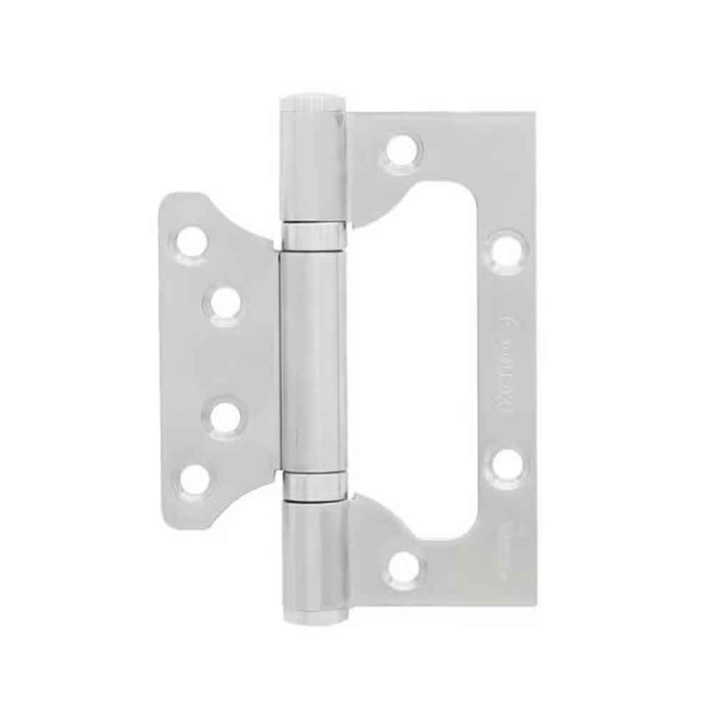 บานพับ 4X2.75 นิ้ว SOLEX 4275 SUS304 สีสเตนเลส แพ็ก 3 ชิ้น ไม่เซาะร่อง