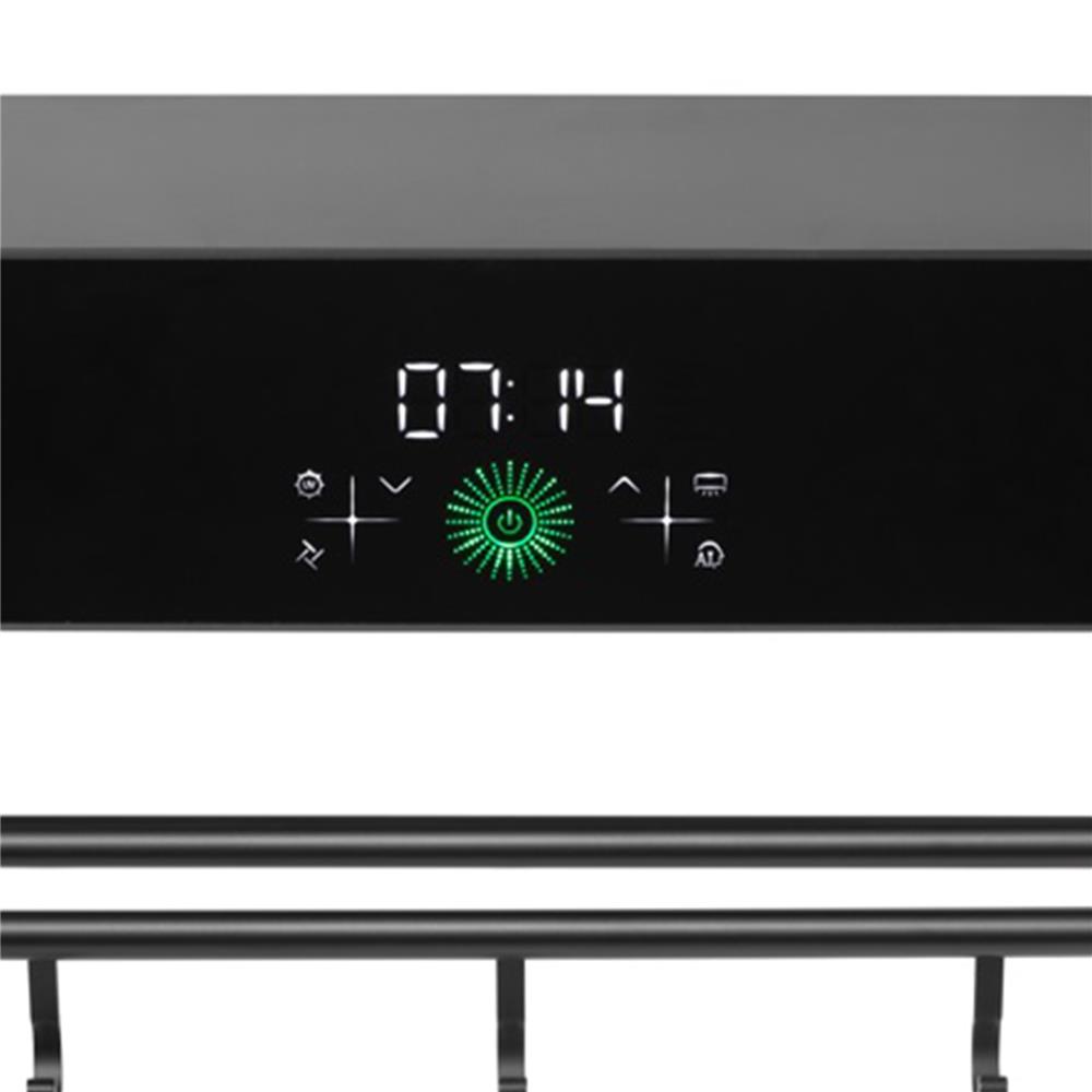 ชั้นวางพร้อมราวระบบเป่าแห้ง COTTO SAC003 สีดำ