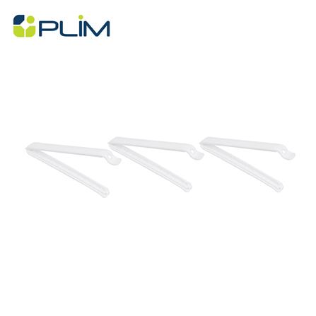 ที่หนีบปากถุง 13 ซม. PLIM XY-0112 สีขาว แพ็ก 3 ชิ้น_0