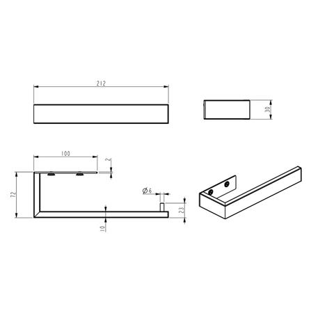 ห่วงแขวนผ้า HAFELE 495.80.252 สเตนเลส_1