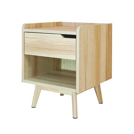 ตู้ข้างเตียง KONCEPT JABO 19202439 40 ซม. สีไม้อ่อน_1