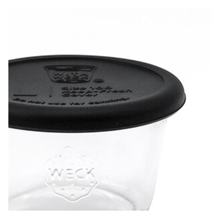 ขวดโหลแก้วฝาดึง WECK MOLD 370 มล. สีดำ/ใส_2